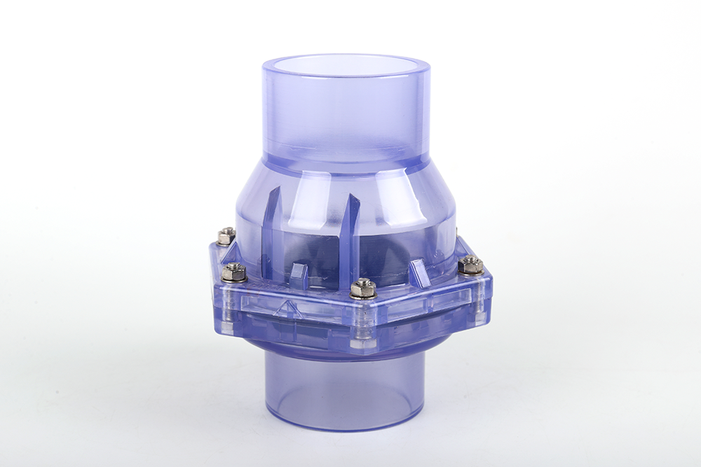 监利透明翻板式止回阀